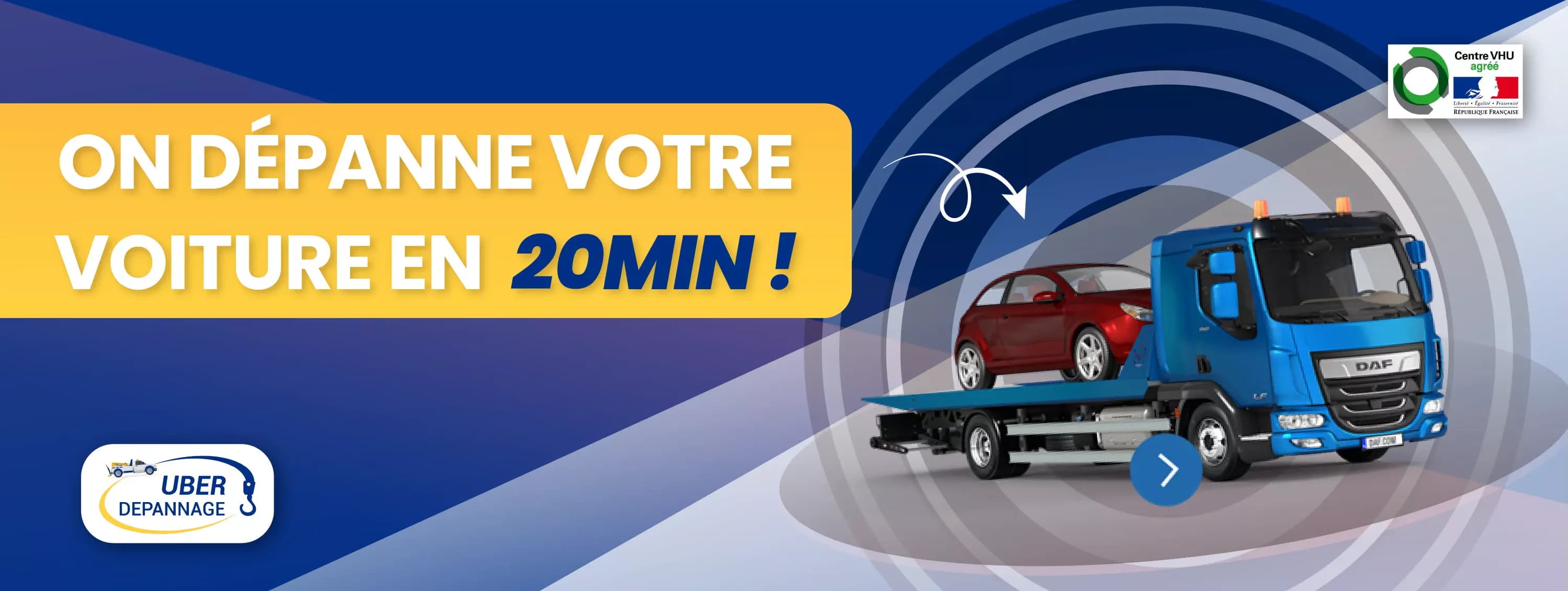 Service de dépannage Uber Dépannage