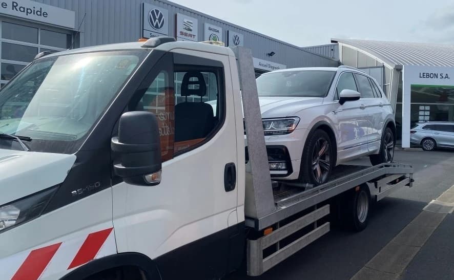 Camion de remorquage